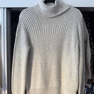 J. Crew Grey Knit Sweater